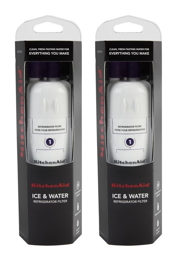 KitchenAid Refrigerator Water Filter 1 - Kad1Rxd1 (Pack Of 2) in 2 Pack, KAD1RXV2P