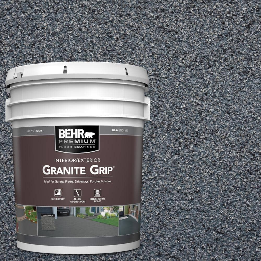 5 Gal. #GG-05 Azul Diamond Decorative Flat Interior/Exterior Concrete Floor Coating