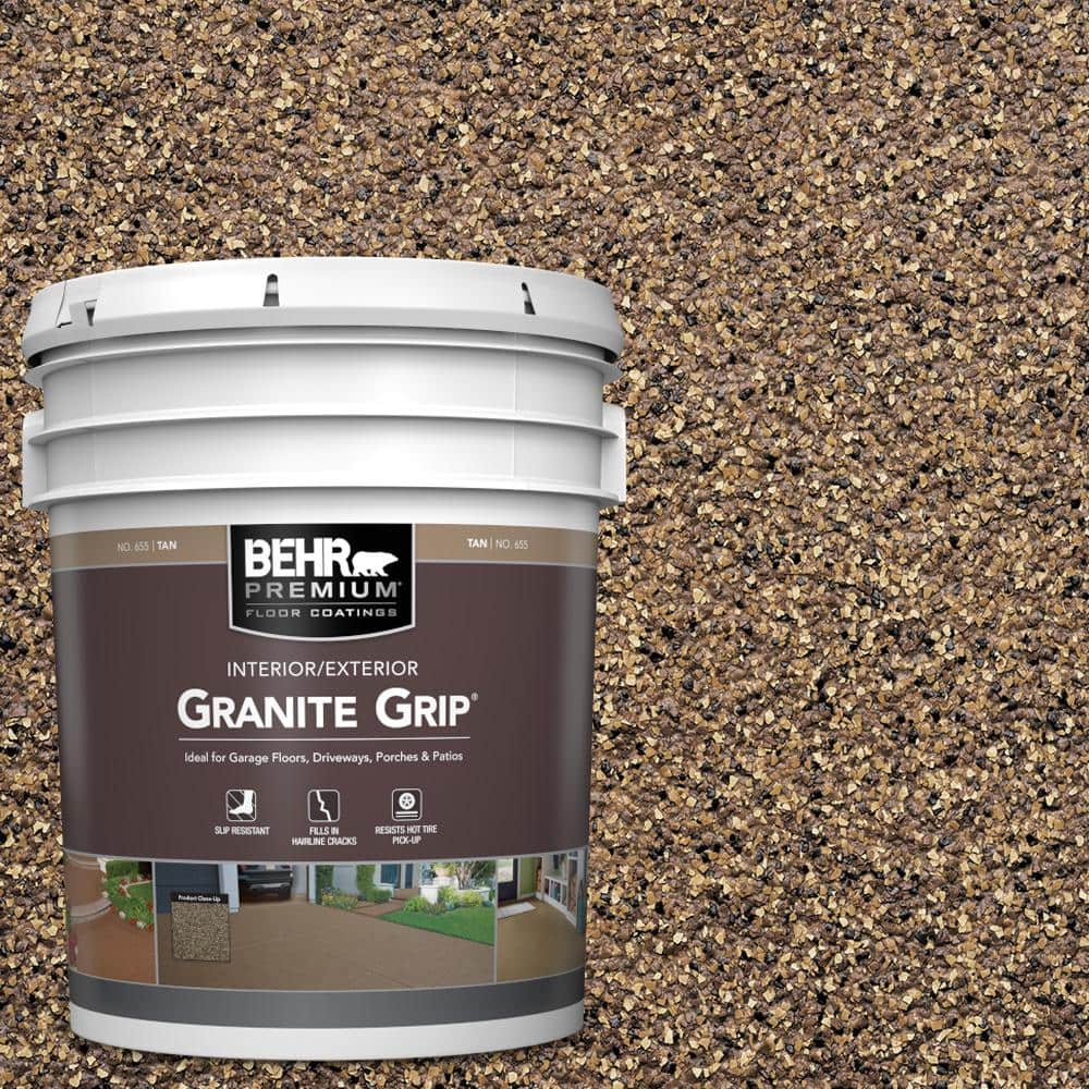 5 Gal. #GG-16 Baltic Stone Decorative Flat Interior/Exterior Concrete Floor Coating
