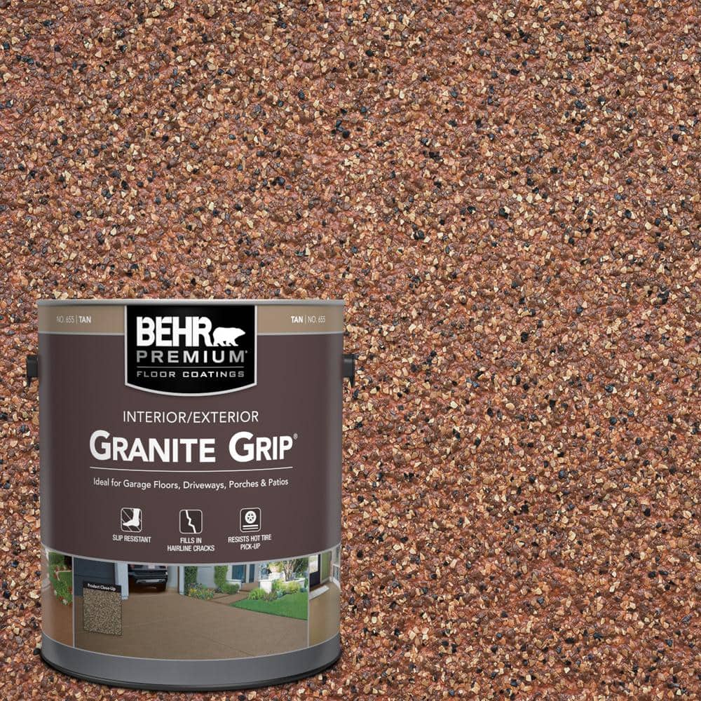 1 Gal. #GG-09 Sunset Ridge Decorative Flat Interior/Exterior Concrete Floor Coating