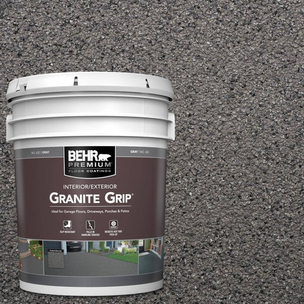 5 gal. #GG-07 Ornamental Gem Decorative Flat Interior/Exterior Concrete Floor Coating