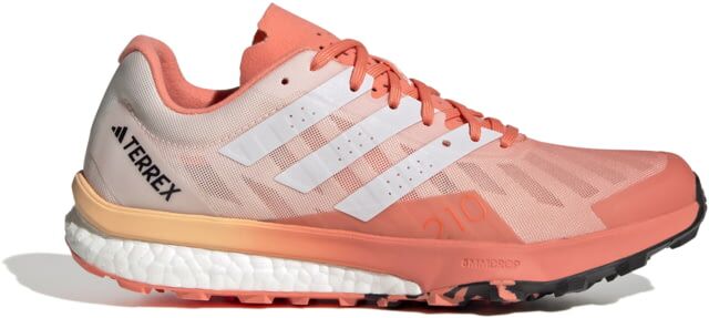 Adidas Terrex Speed Ultra Trail Running Shoes - Women's Coral Fusion/Crystal White/Core Black 6.5 US