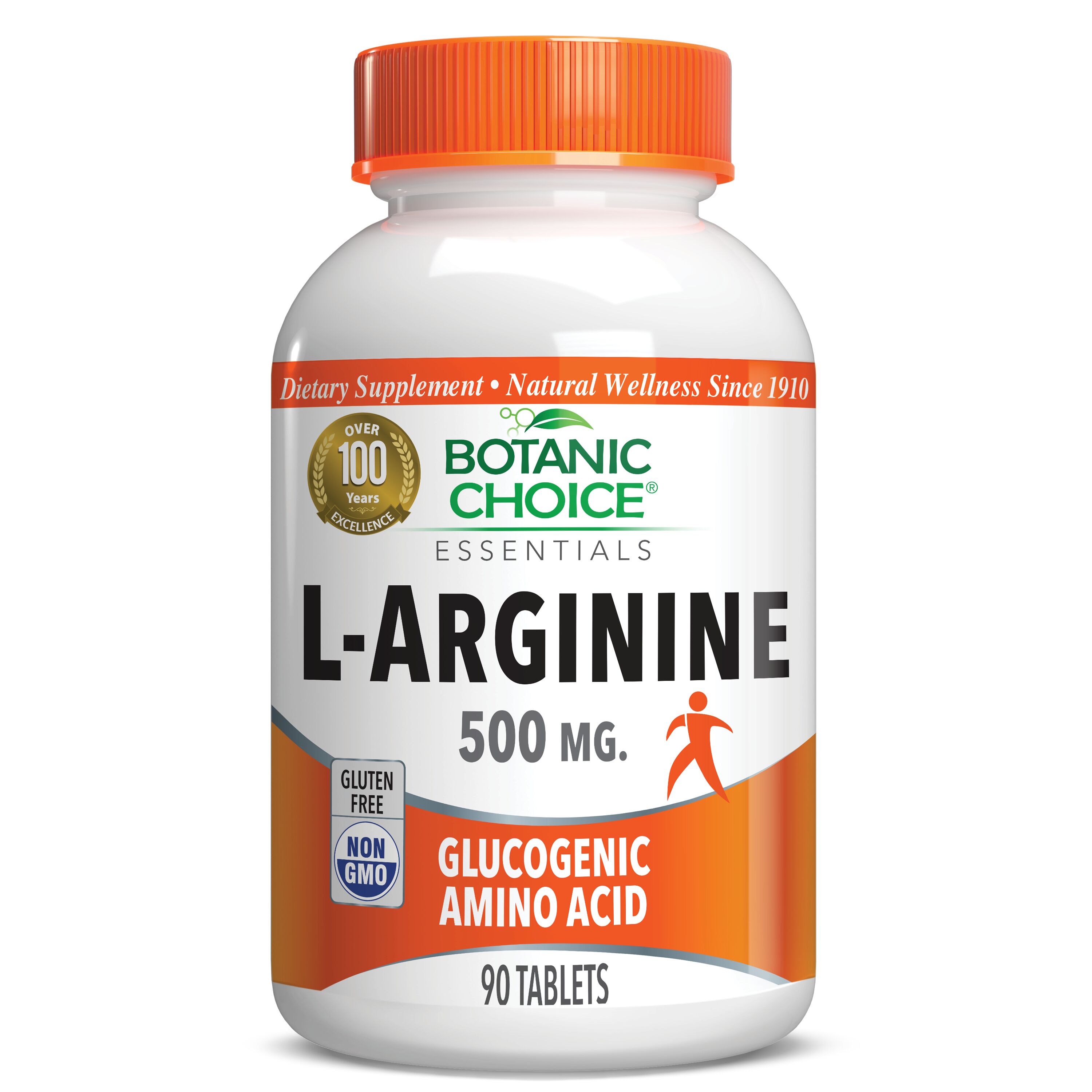 L-Arginine 500 mg - Amino Acids Supplement - 90 Tablets