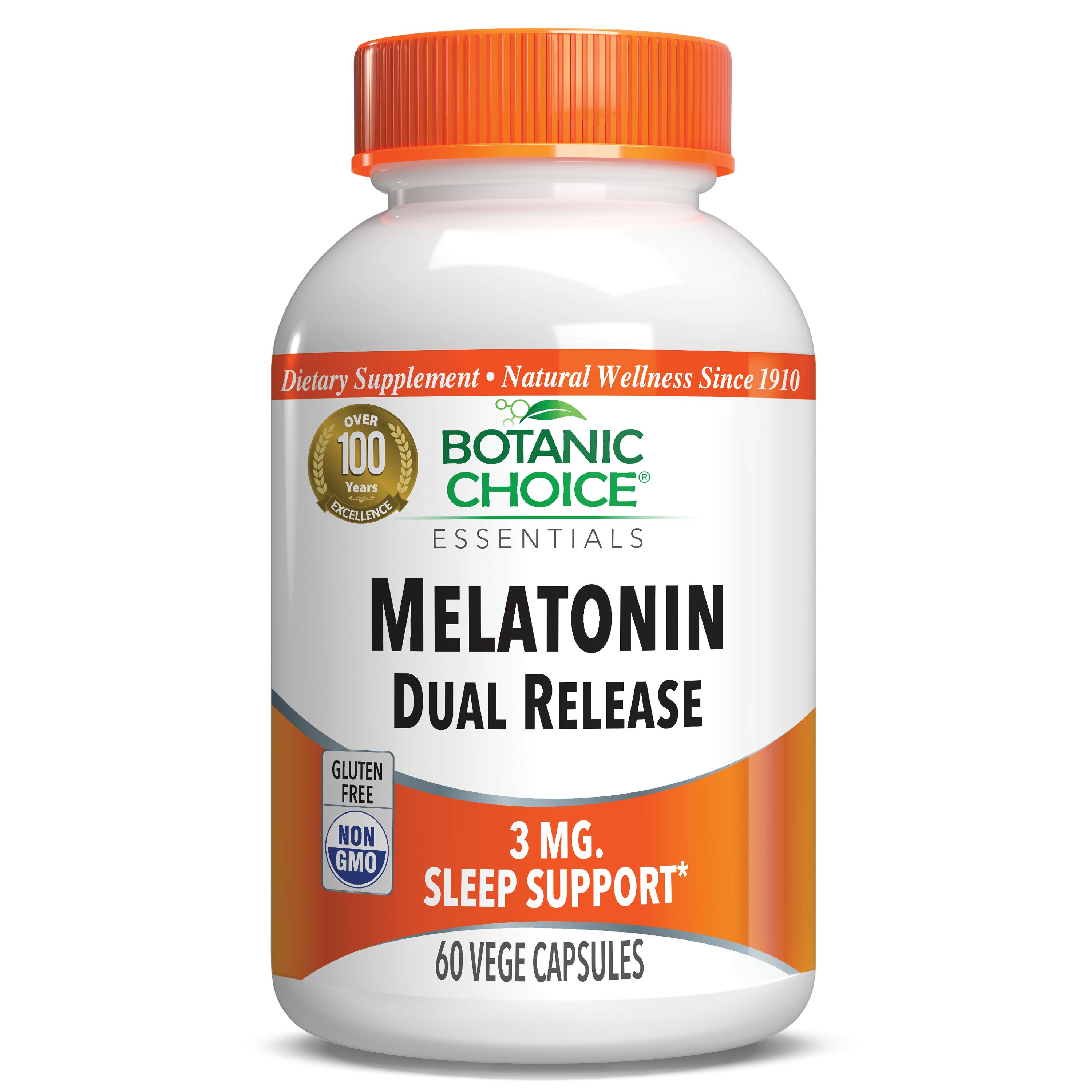 Melatonin 3 mg Dual Release - 60 Vegetarian Capsules