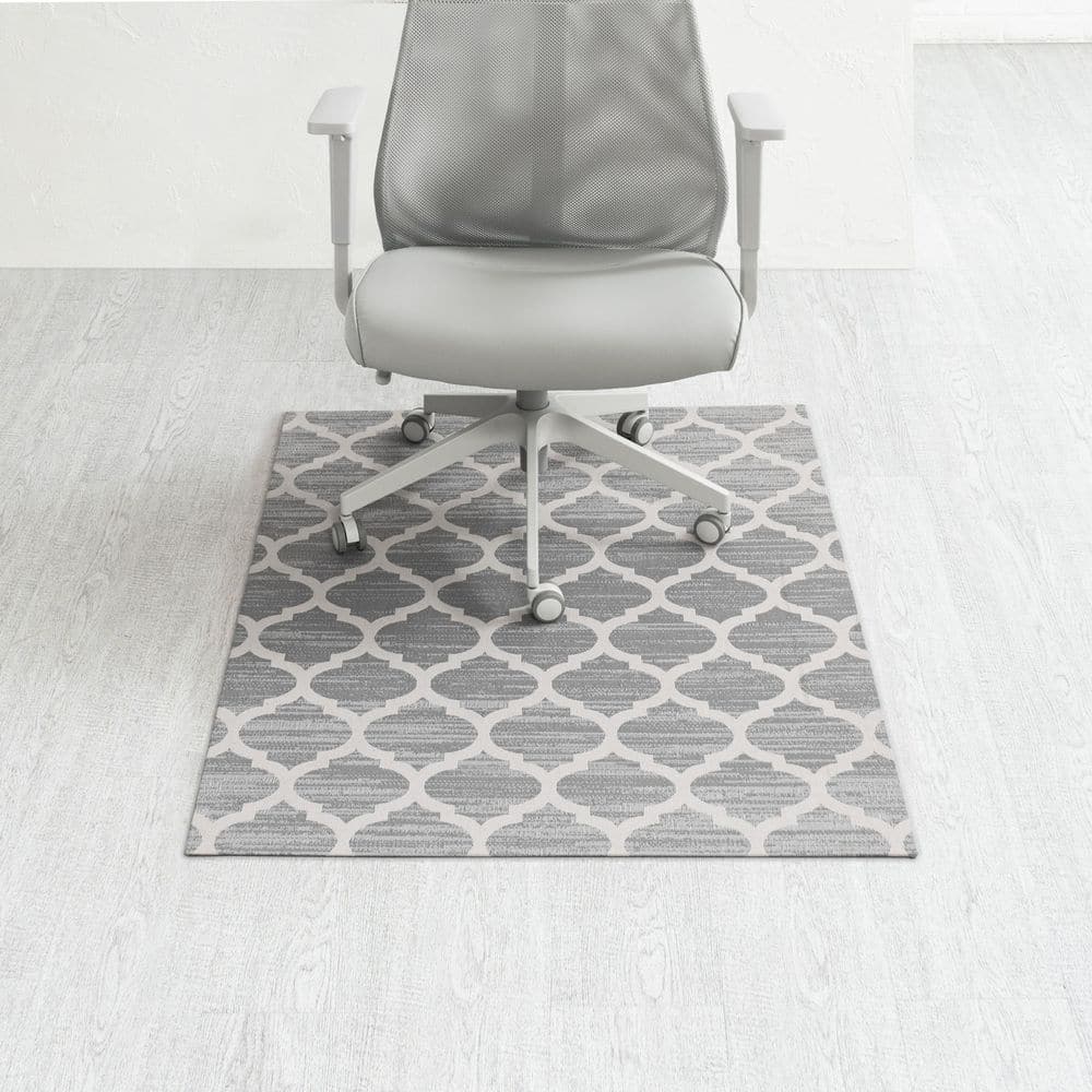 Mitte Multi-Colored 48 in. x 36 in. Polyester Chair Mat