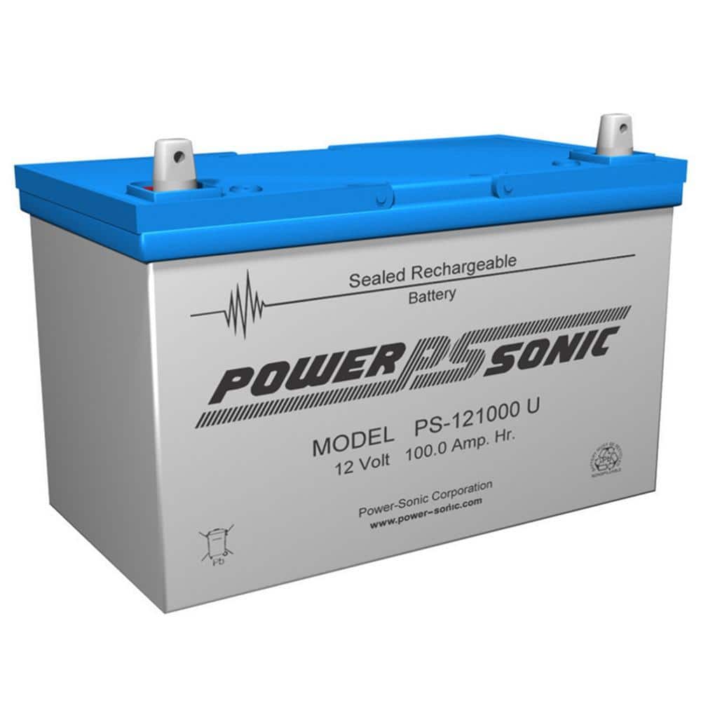 12-Volt 100 Ah Sealed Lead Acid (SLA) Rechargeable Battery