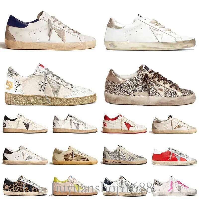 2025 Mens Shoes Women Shoes Sneakers womens Casual Shoes Super-star Leather Italy Dirty Old Shoes High quality designer shoes women