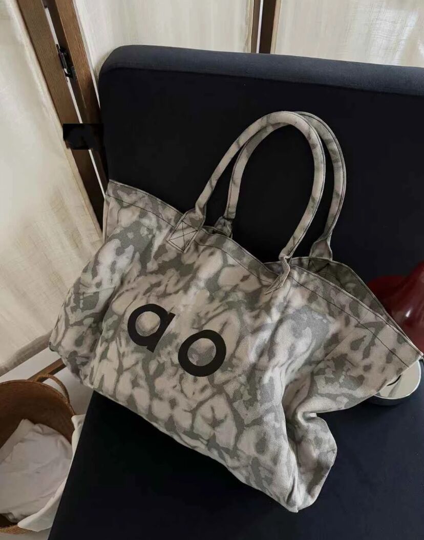 AAAAA ss300 A*O bag designer bag Luxury canvas bag high-end bags yoga sports fitness bag large-capacity tote niche commuting