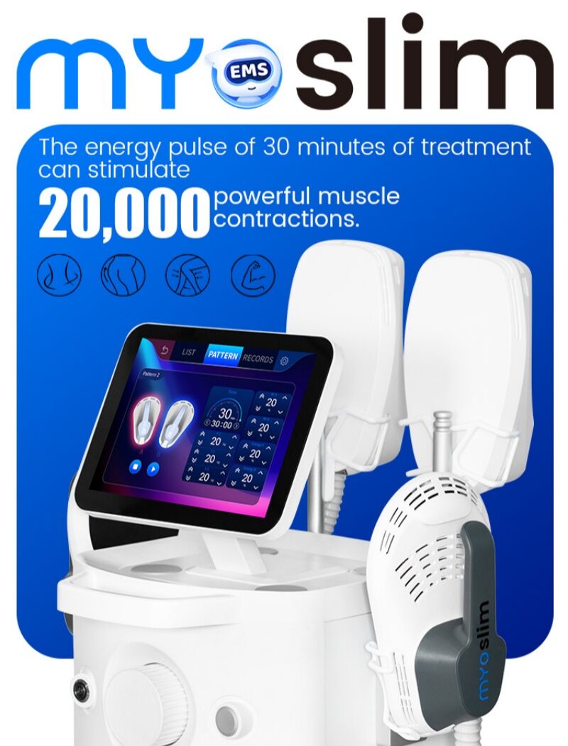 Body Shaping Machine, Muscle Growth, Fat Burning, High-intensity Electromagnetic Stimulator, Slimming