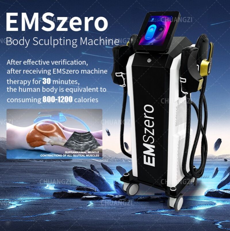 EMSZERO Salon/Spa-Friendly EMS Slimming Equipment - High-Energy Body Sculpting for Fat Loss & Muscle Definition