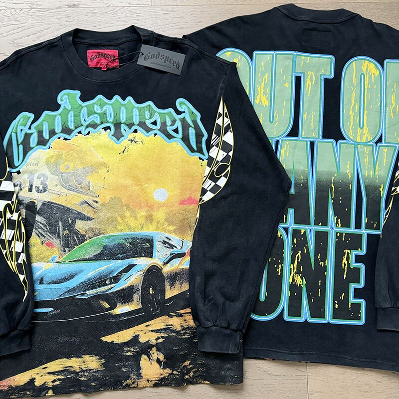 Godspeed Fashion Men Women Hoodies Skateboard Hip Hop Autumn Winter Oversize High Street Unisex Streetwear Hooded Sweatshirt Couples Clothing Size S