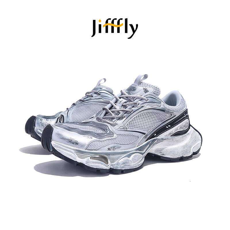 Jifffly Sier Dad for Men 2025 New Trend Thick Sole Height Increasing Sports Casual Shoes sneakers designer shoes trainers running shoes dunks loafer