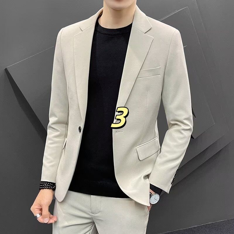 Men's Slim k1295 Fit Wedding Suit - Casual Style