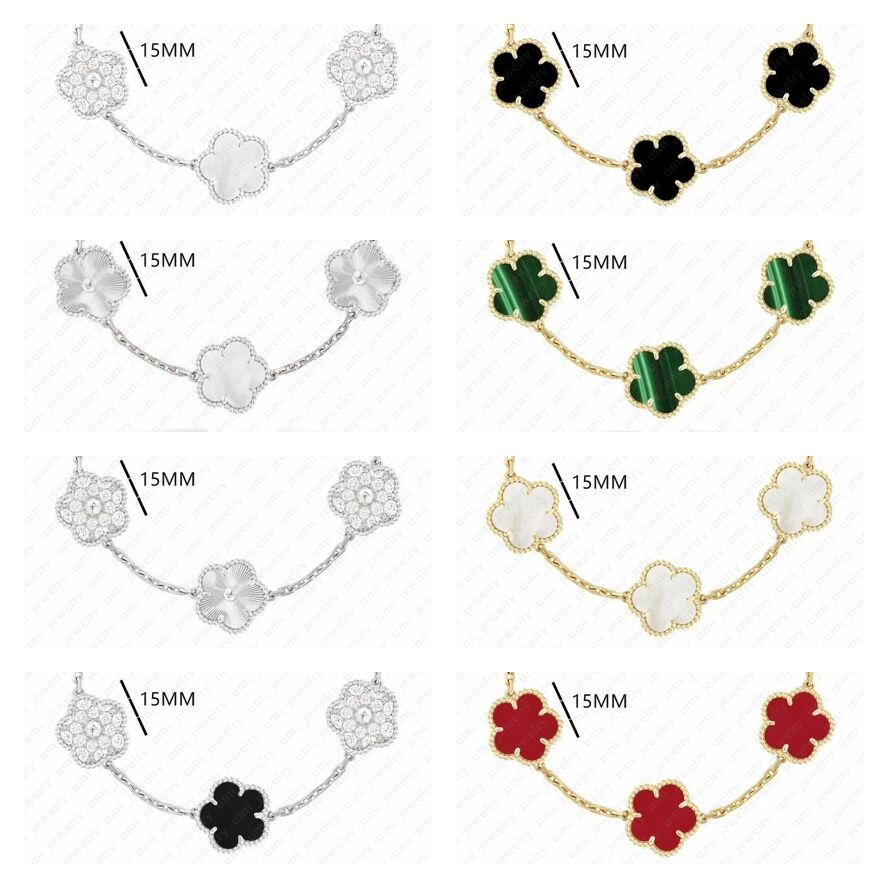 bracelet designer for women Silver Plated designer accessories Athleisure Stainless Steel flower bracelet charm bracelet clover bracelet designer gi
