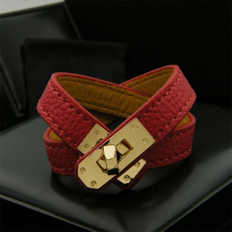 luxury bracelet Bracelet armband Double ring belt braceletUniversal couple bracelet ewelry woman designer bracelet homme men bracelet men bracelet d