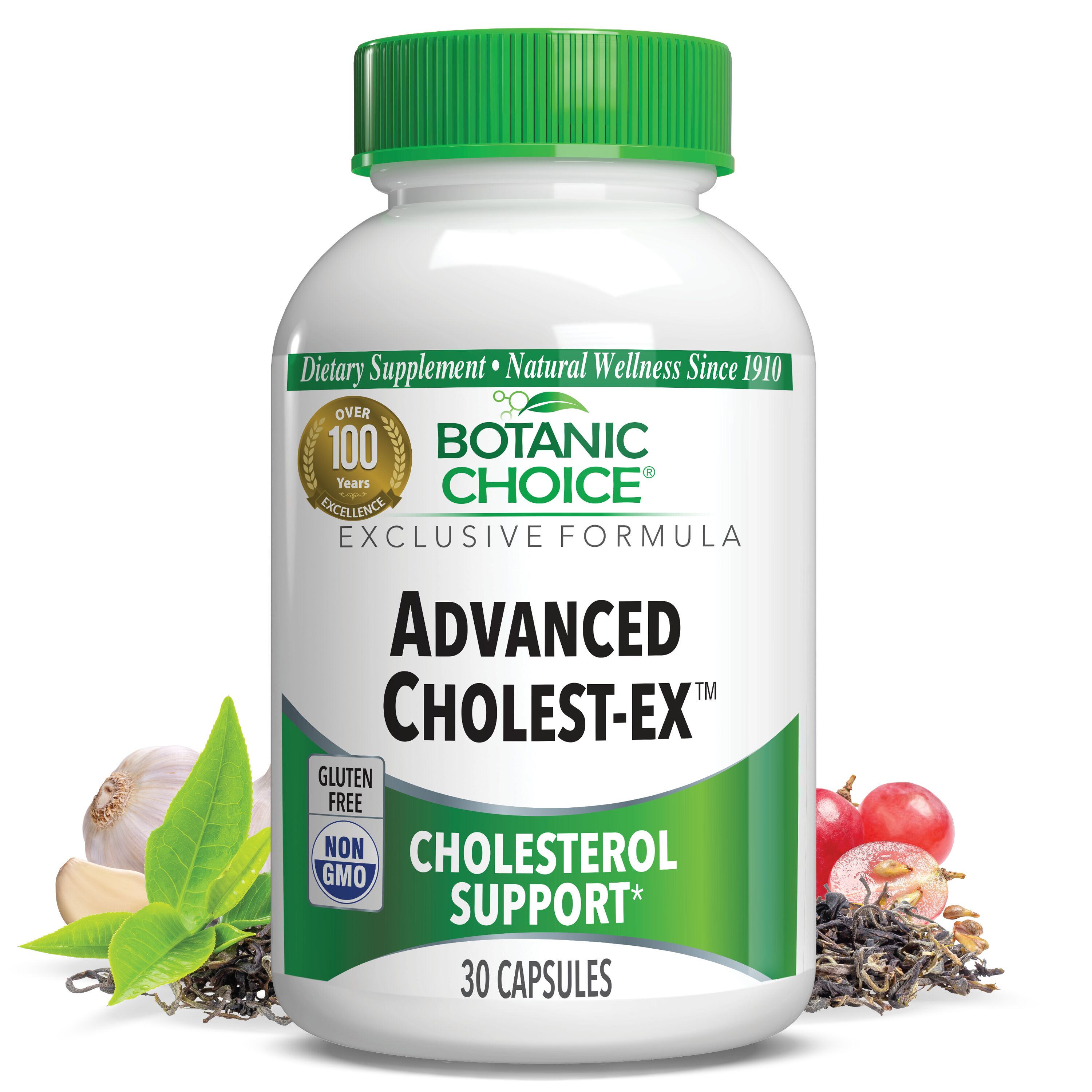 Advanced Cholest-Ex™ - Cholesterol Health Supplement - 30 Capsules