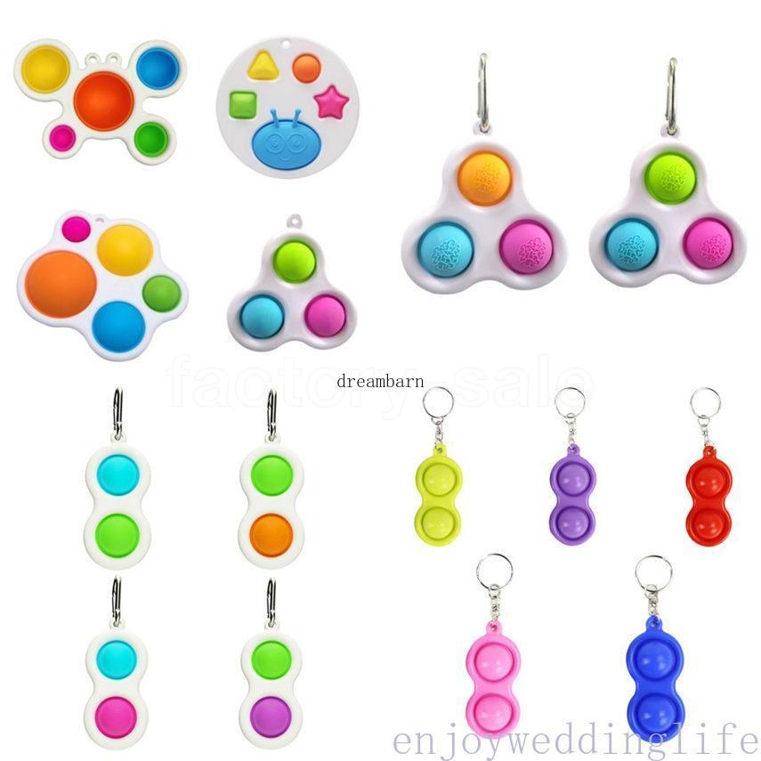 DHL Fidget Toys Simple Dimple Tubes Sensory Fat Brain Toys Gift Relief Anti Stress