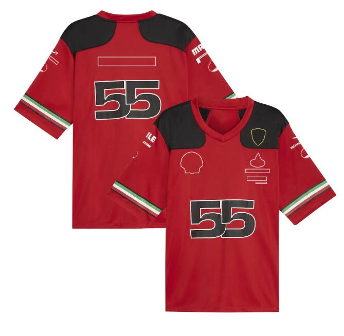 F12025 Short Sleeve Racing Jersey Summer F1logo Shirt Same Customised