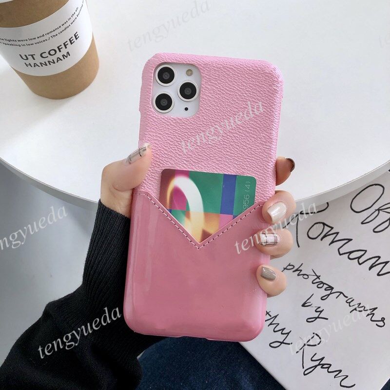 Fashion Designer Phone Cases for iphone 17 Series 16 15 14 13 13pro 12 11 pro max Leather Card Holder Cellphone Case with Samsung S22 S23 S24 S25 ul