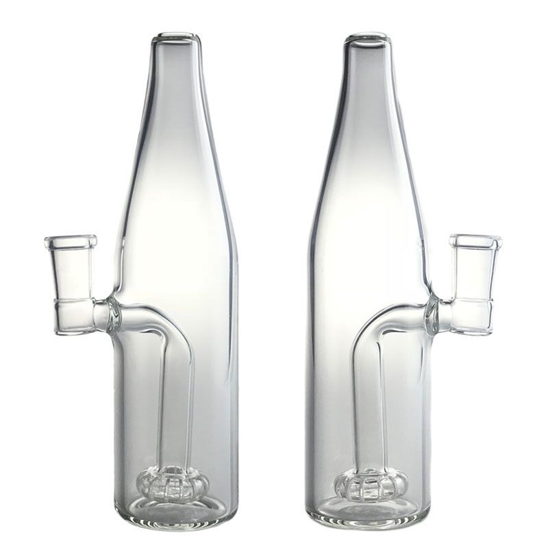 Goodsstore 7.5 Inch Beaker Bong Glass Water Pipes 14mm Female Thick Clear Beer Bottle Mini Water Heady Smoking Bongs