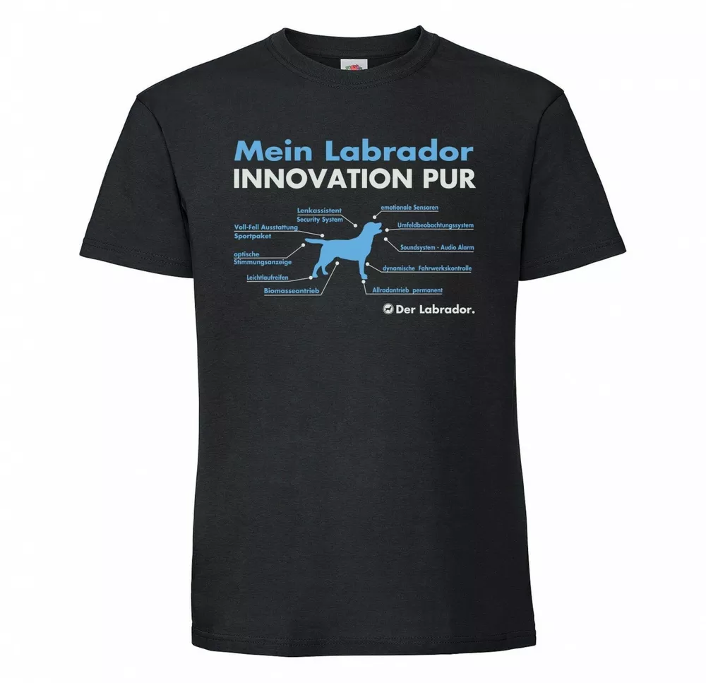 Labrador Retriever Unisex T-Shirt innovation Dog Motif Lab LABBY Labbie