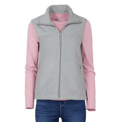 Natural Reflections Ventura Fleece Vest - Griffin - S