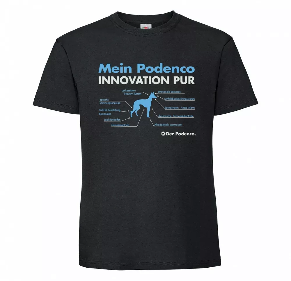 Podenco Unisex T-Shirt innovation Dog Motif Ibicenco Road Dog Animal Protection