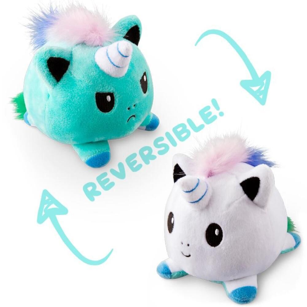 Reversible Unicorn Cat Gato Kids Soft Gift Plushie octopus Plush Animals Double-Sided Flip Doll Toy Peluches For Pulpos Girl