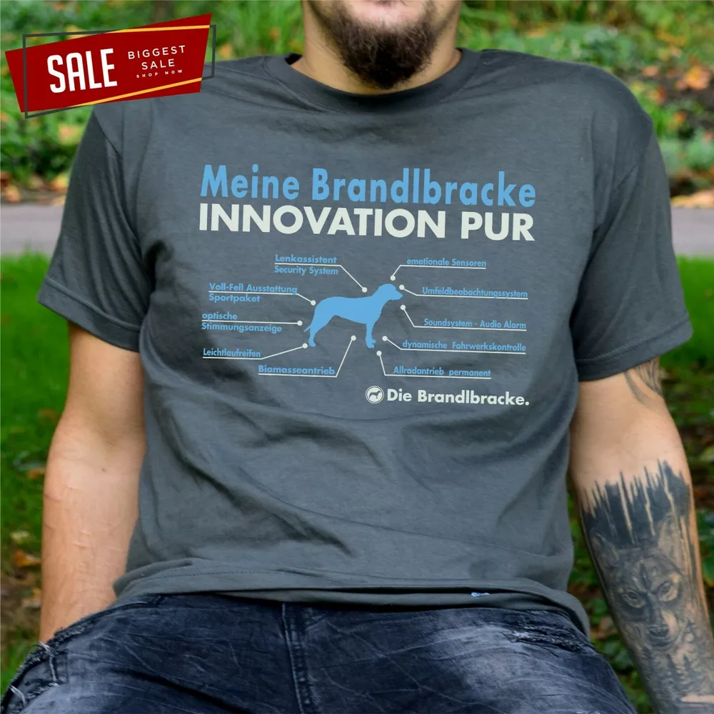 SALE brandlbracke Innovation Awards Unisex Funny T-Shirt L Parts List Bracken