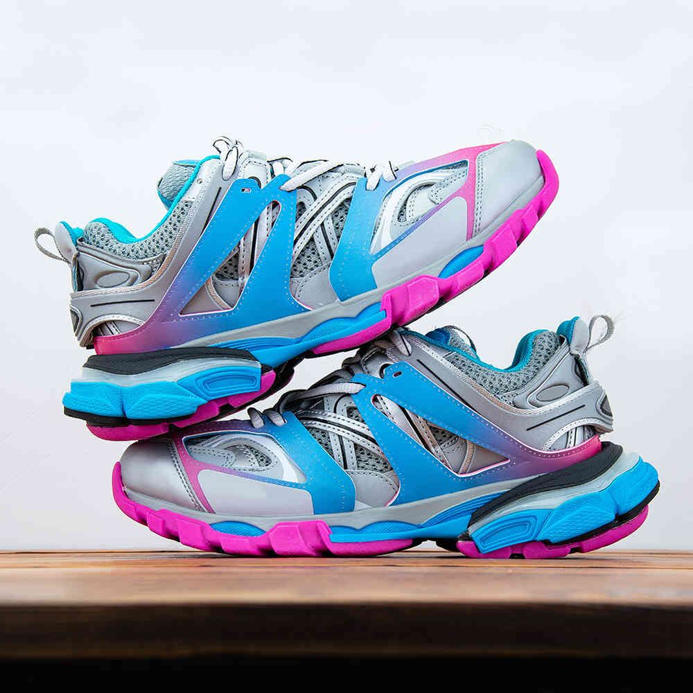 Top Quality Luxurys Designers Basketball Shoes Paris 3.0 Triple s Womens Sneakers Platform Mens Outdoor Sports Running Fashion Trainers Grey