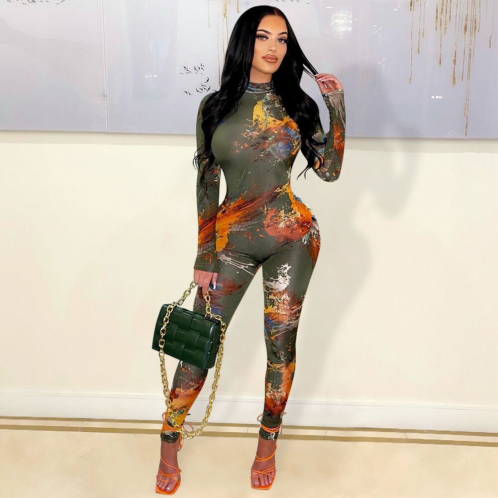 Trendy Ladies' Hollow Out Backless One-Piece Suit for a Stylish Look