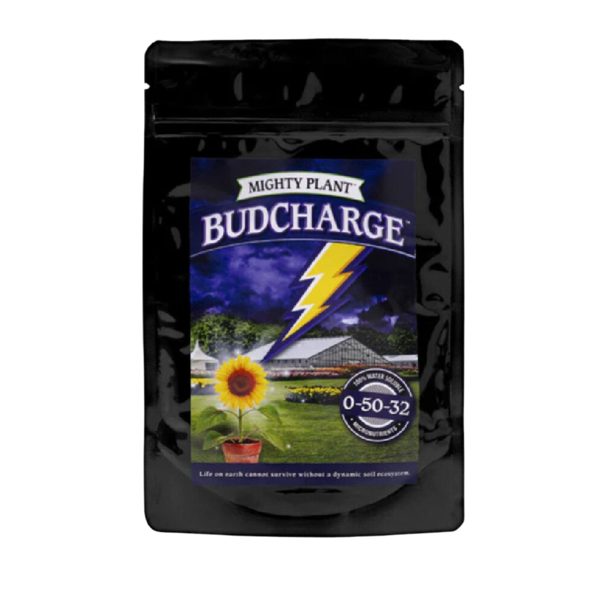 Mighty Plant Brand Bud Charge - 5 oz - Plant Food for Enhanced Flowers & Fruits - Rich in Essential PK Nutrients