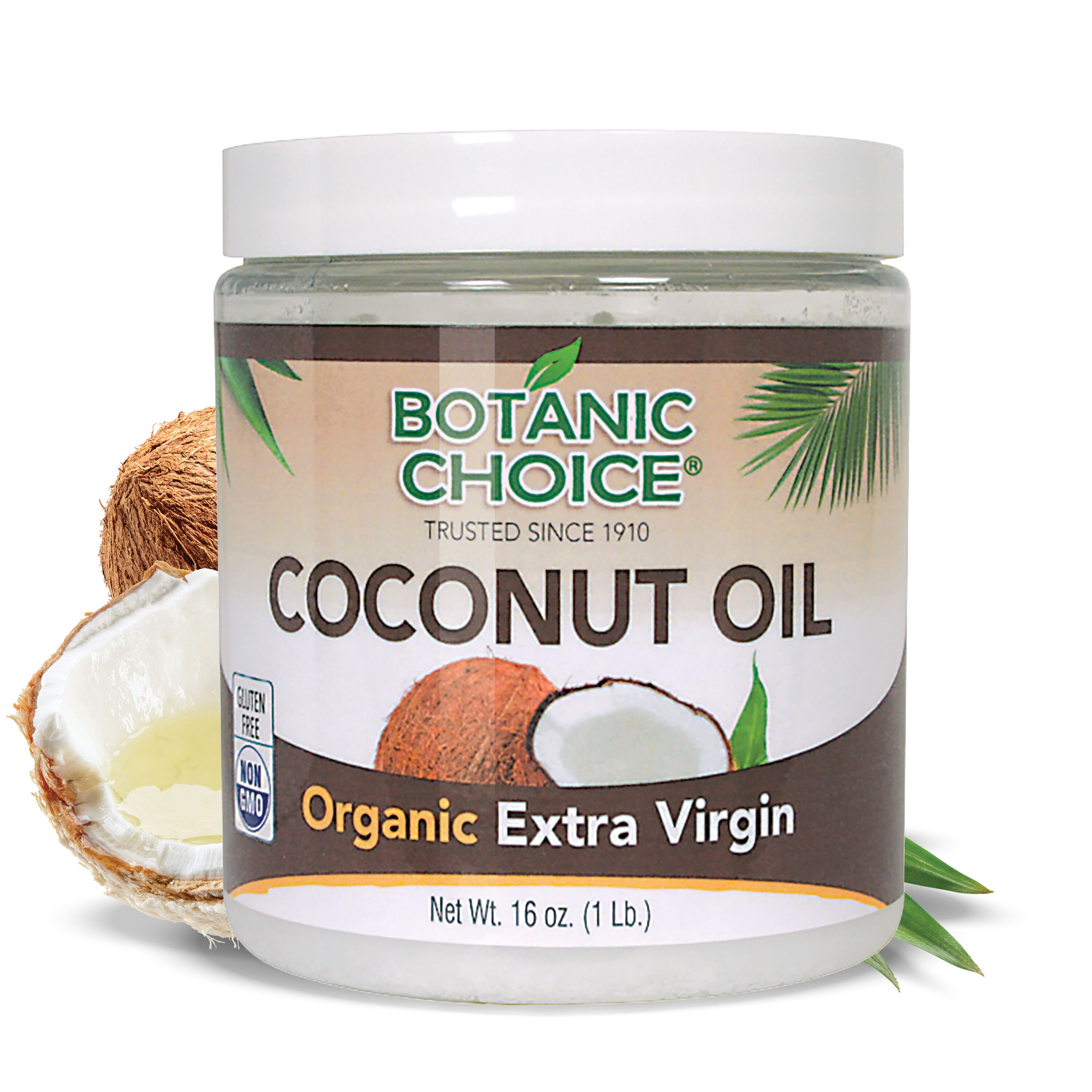 Organic Extra Virgin Coconut Oil - 1 Lb