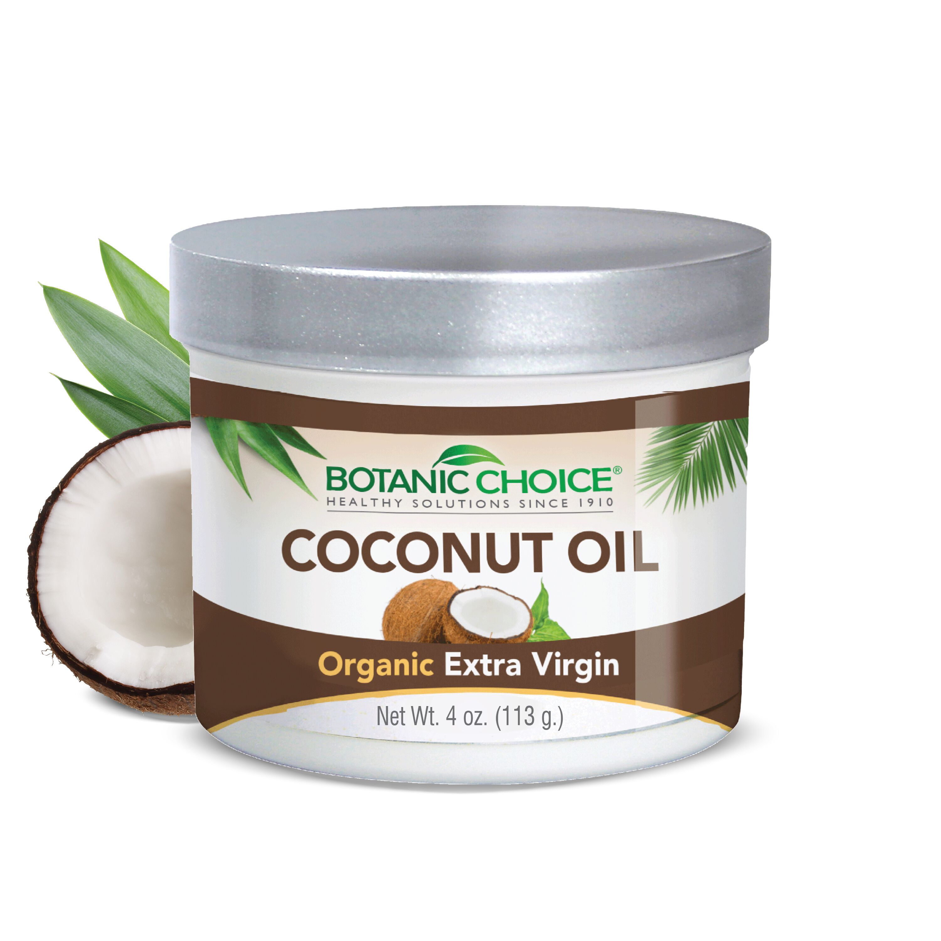Organic Extra Virgin Coconut Oil - 4 Oz
