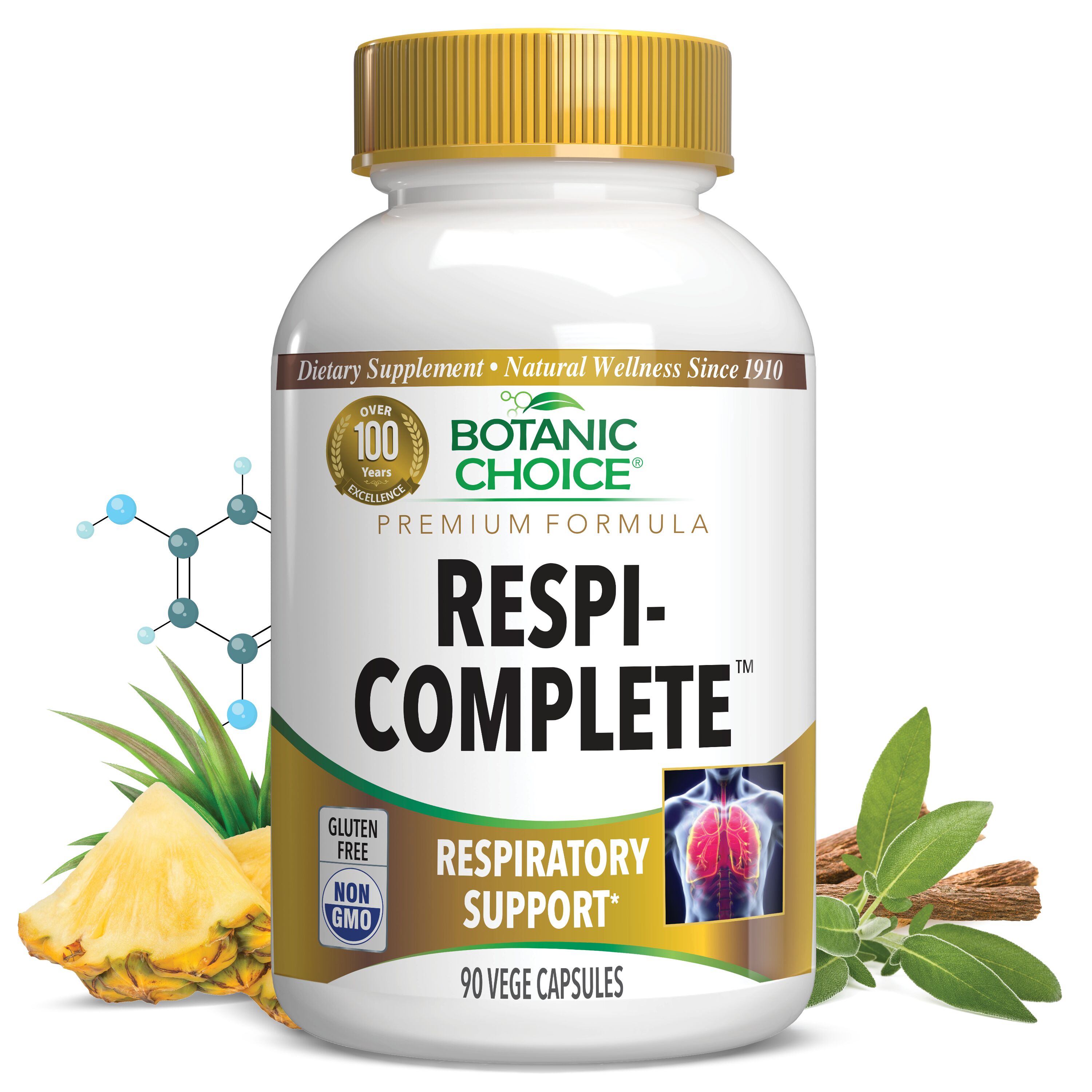 Respi-Complete™ - 90 Vegetarian Capsules