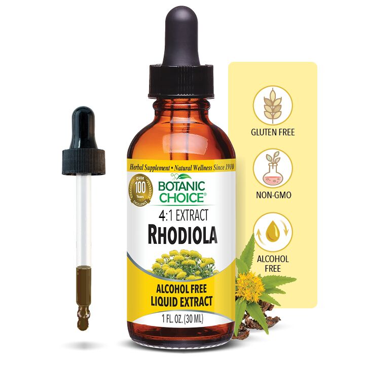 Rhodiola Root Liquid Extract - General Health Support - 1 Oz