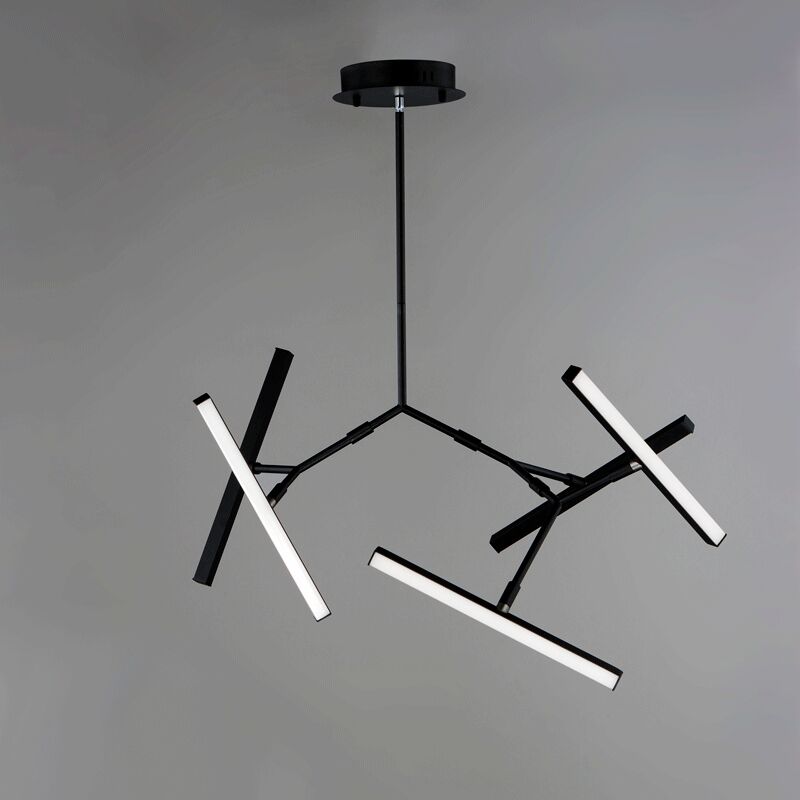 Black LED Pendant from the Robotica Collection
