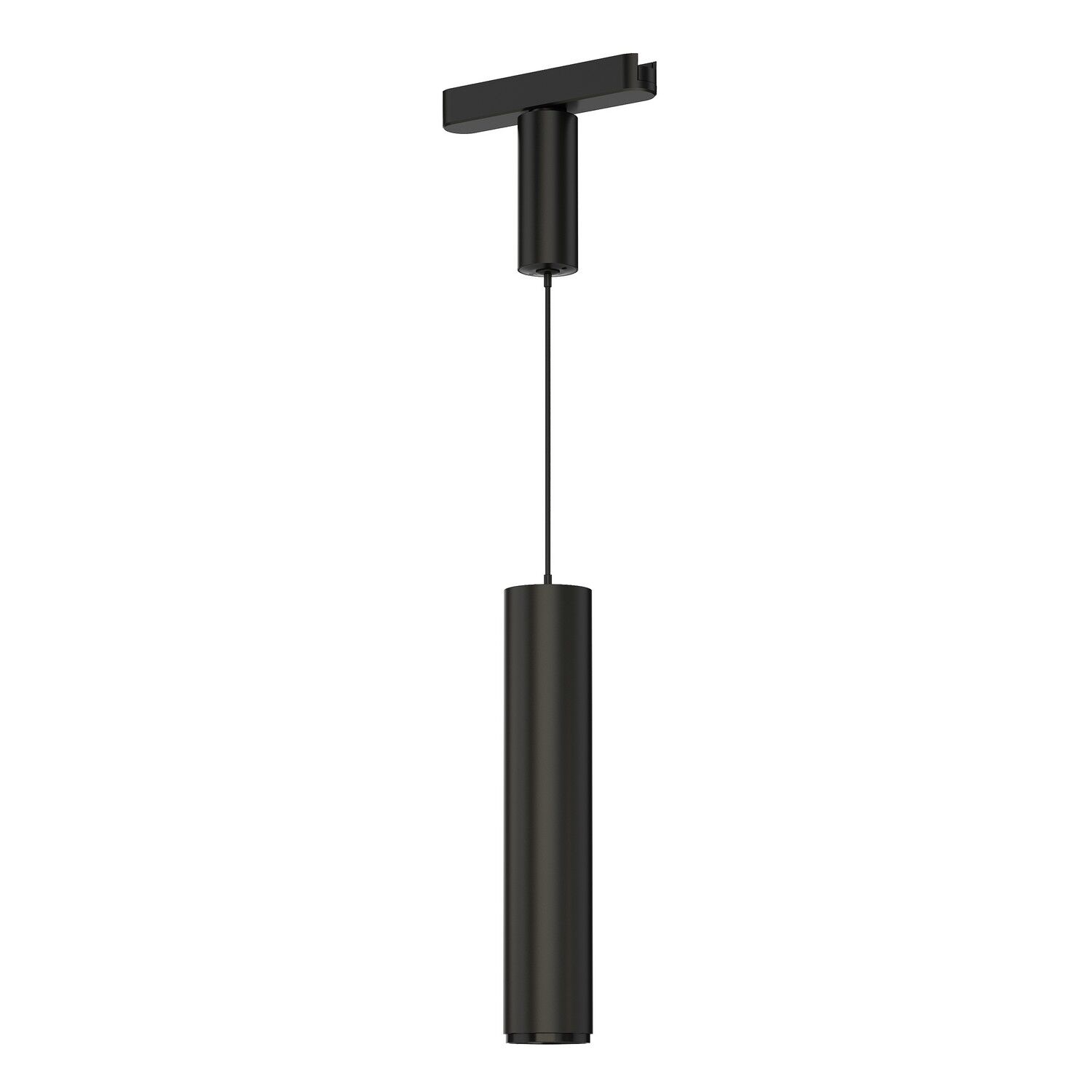 Black LED Track Pendant from the Continuum - Track Collection