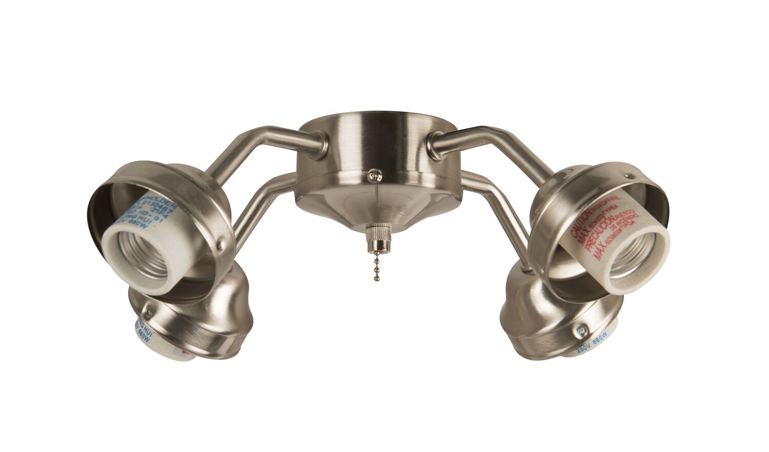 Brushed Polished Nickel LED Fitter from the Fitter Collection