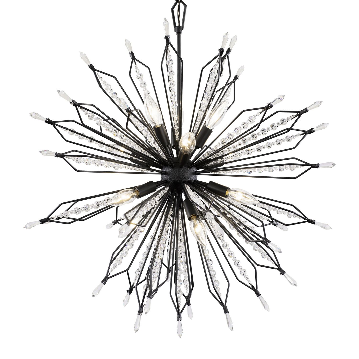 Carbon 12 Light Pendant from the Orbital Collection