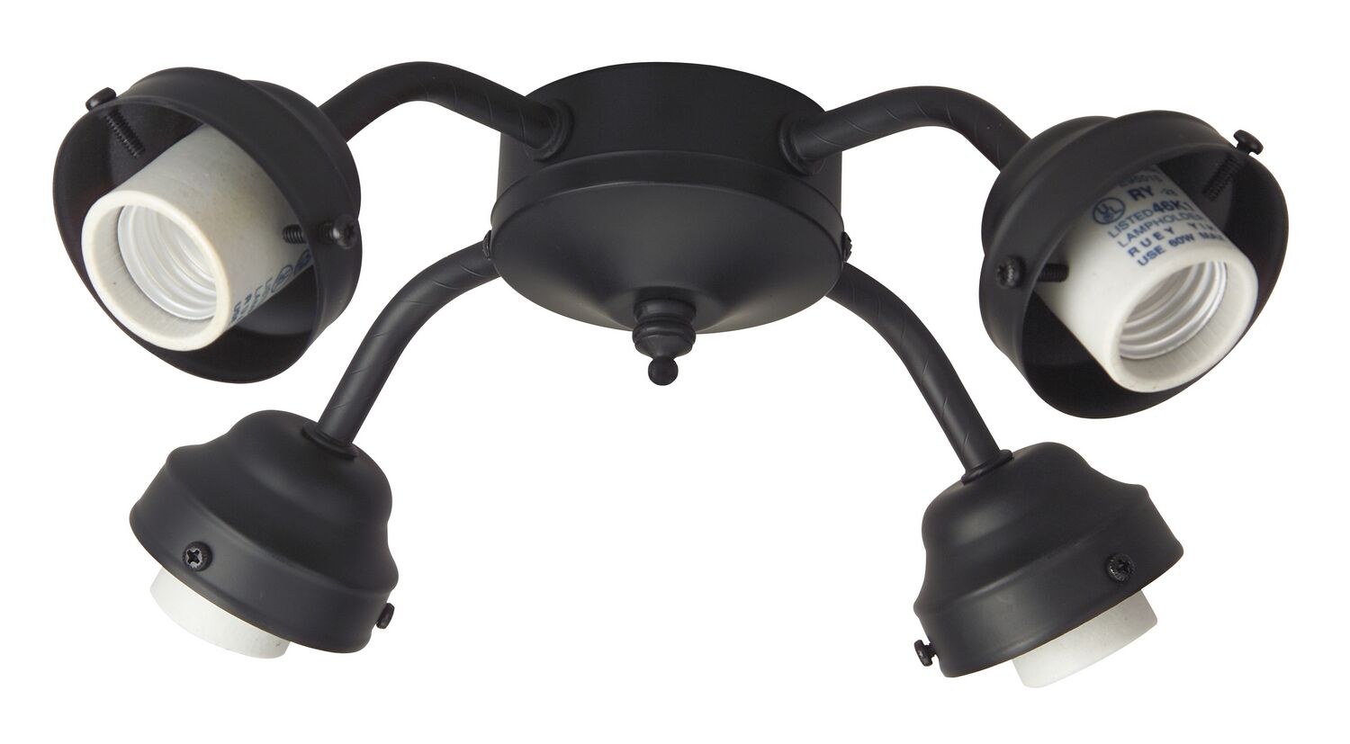 Flat Black LED Fitter from the Fitter Collection