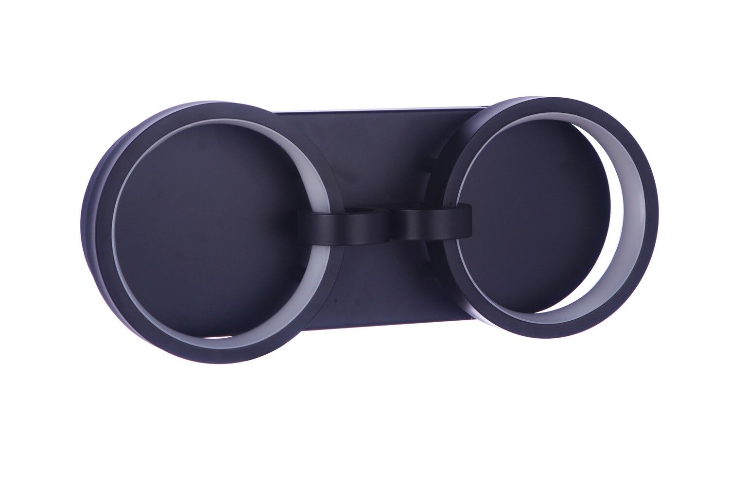Flat Black LED Vanity from the Context Collection