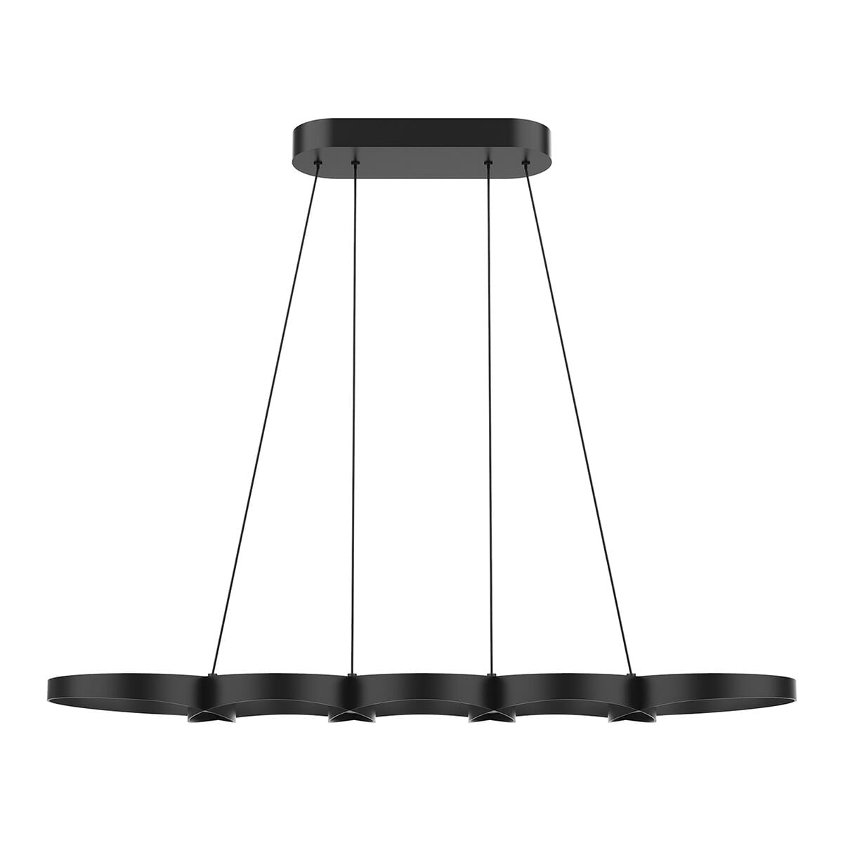 Kuzco Maestro Linear Pendant in Black