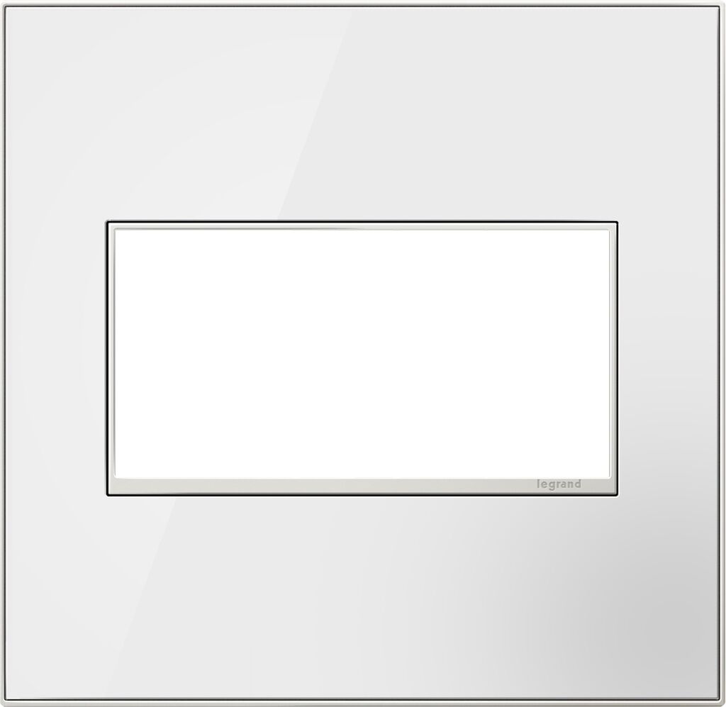 LeGrand adorne Mirror 2 Opening Wall Plate