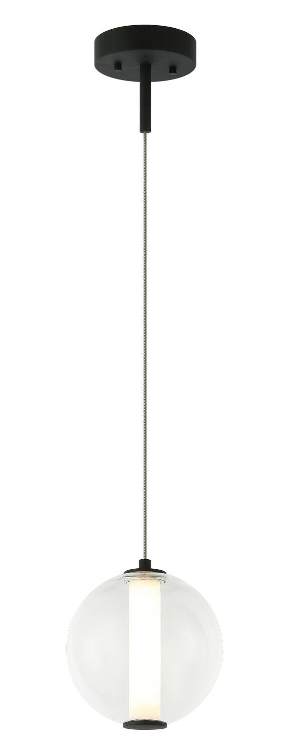 Matte Black LED Pendant from the Belange Collection