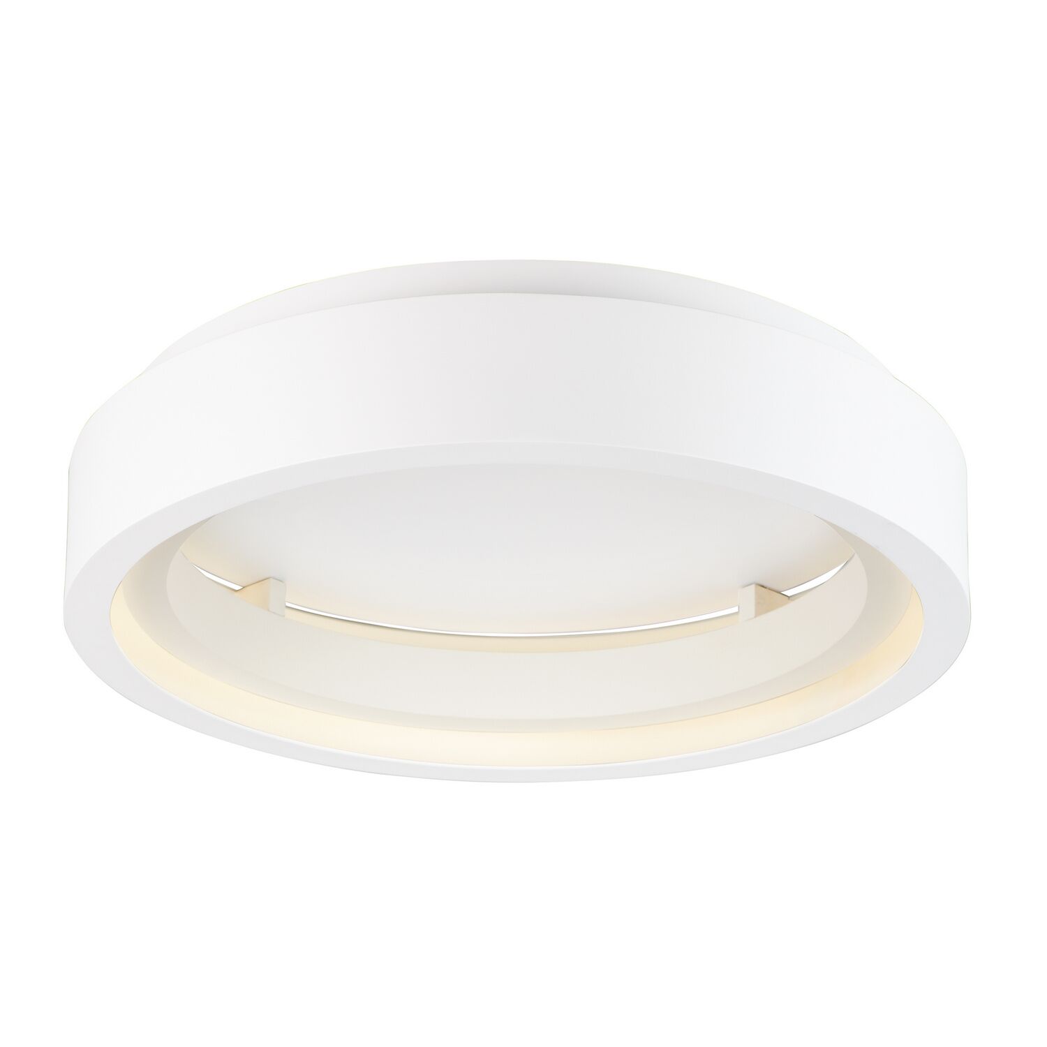 Matte White LED Flush Mount from the iCorona WiZ Collection