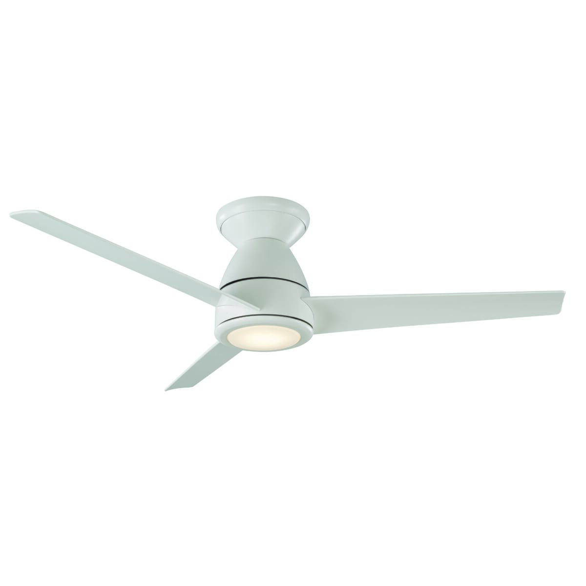 Modern Forms Tip-Top 52" Indoor/Outdoor Ceiling Fan in Matte White - FH-W2004-44L-27-MW