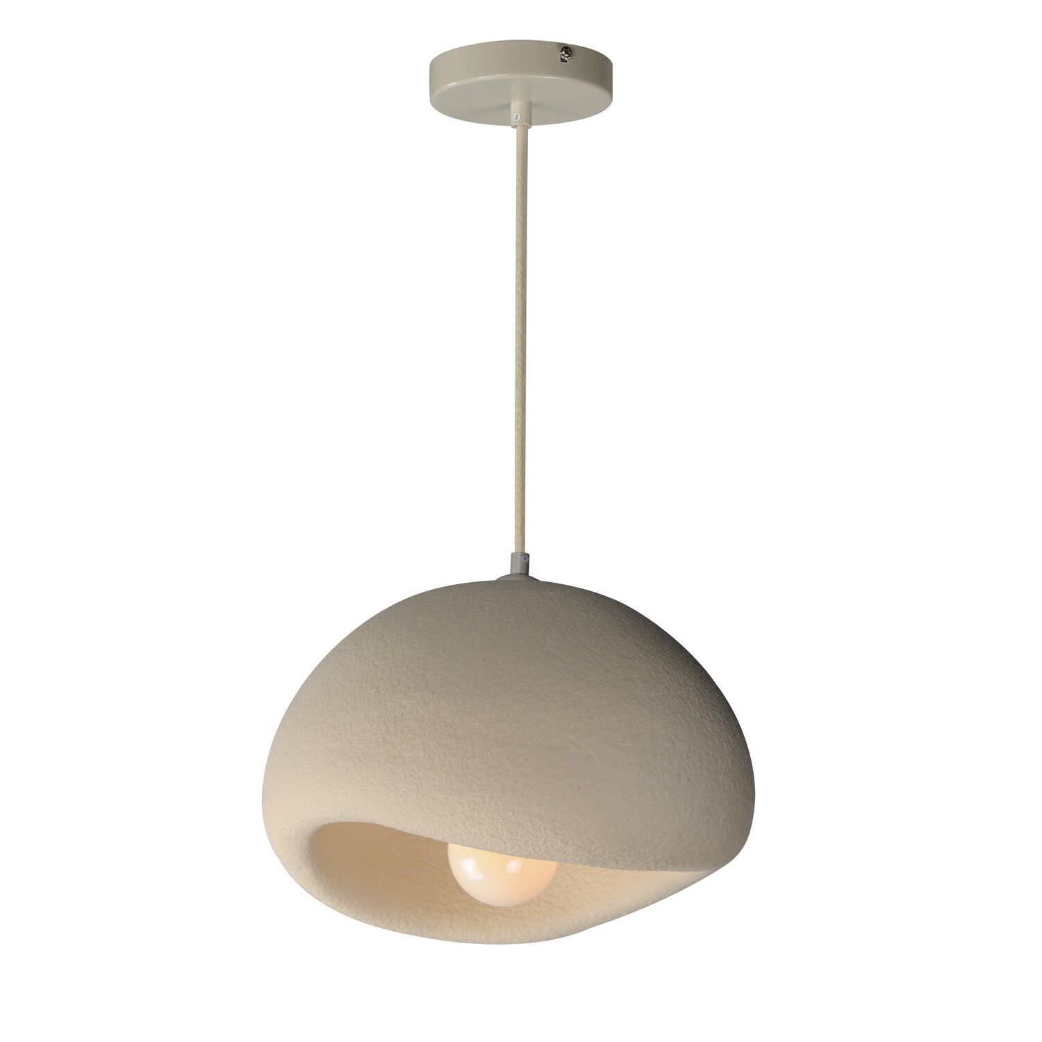 Oyster LED Pendant from the Moeraki Collection