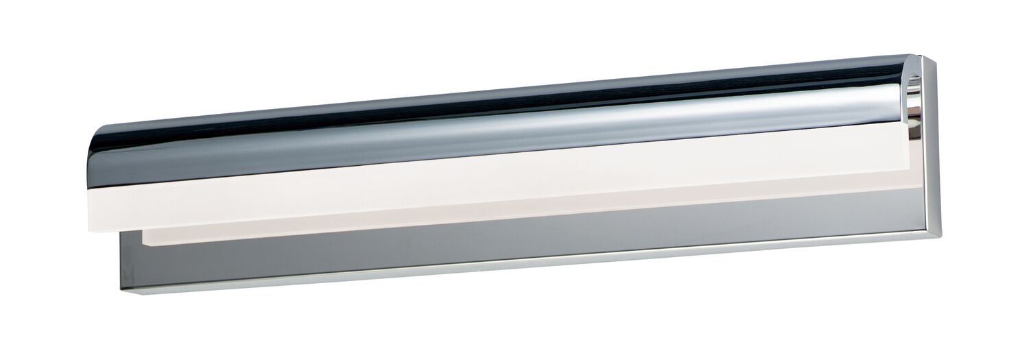 Polished Chrome LED Bath Vanity from the Waterfall Collection