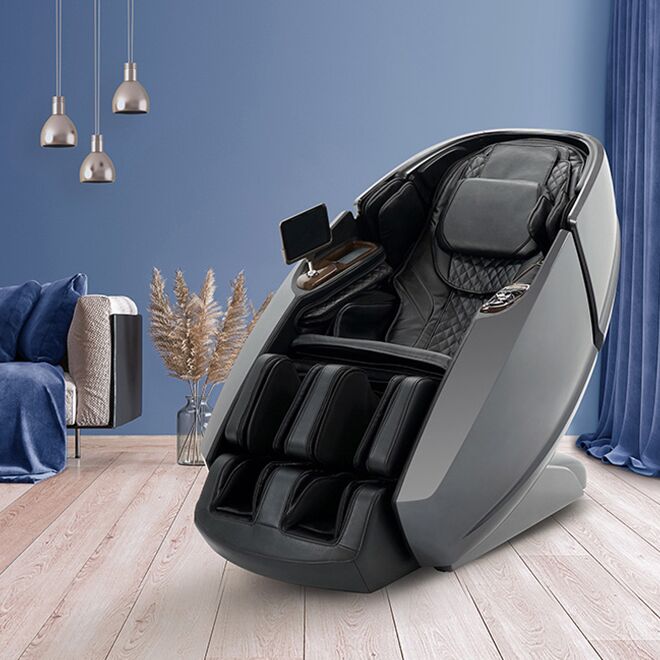 Supreme Hybrid Massage Lounger - Black